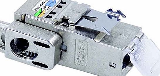 Tyco Electronics AMP RJ45-Buchse Twist6S SL 0-1711342-1 please note: german product but we supply a UK adapter if necessary