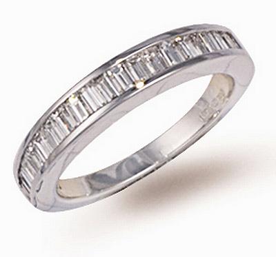 Ampalian Jewellery 18 Carat Gold Diamond Eternity Ring (260)
