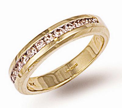 Ampalian Jewellery 18 Carat Gold Diamond Eternity Ring (314)