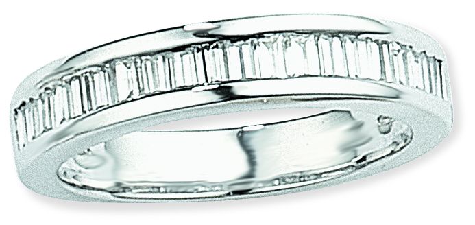 Ampalian Jewellery 18 carat White Gold Diamond Eternity Ring (703)