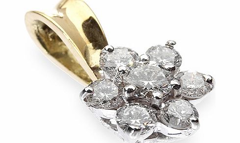 Ampalian Jewellery Diamond Pendant & Chain (D33)