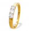 Ampalian Jewellery Diamond Trilogy Gold Ring