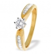 Ampalian Jewellery Gold Diamond Engagement Ring
