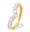 Ampalian Jewellery Gold Diamond Wishbone Eternity Ring