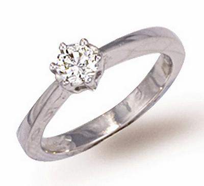 Ampalian Jewellery Platinum Engagement Ring (358)