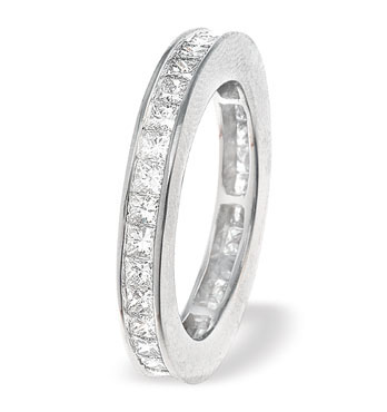 Ampalian Jewellery Platinum Full Eternity Ring (MAN)