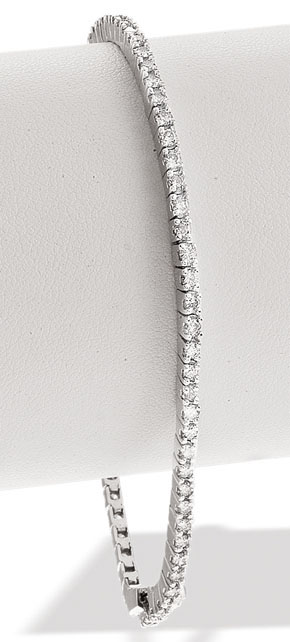 White Gold Diamond Bracelet (215)