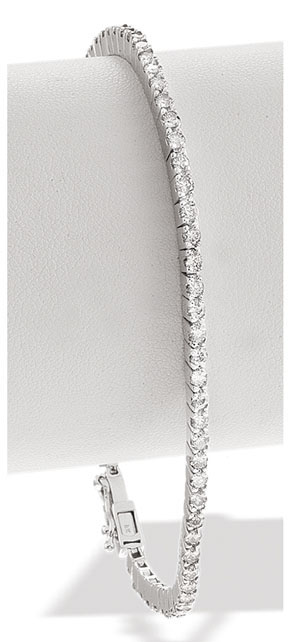 White Gold Diamond Bracelet (217)
