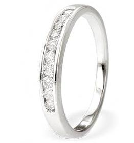 Ampalian Jewellery White Gold Diamond Eternity Ring (111)
