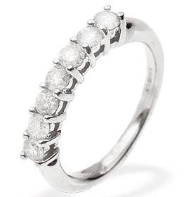 Ampalian Jewellery White Gold Diamond Eternity Ring (134)