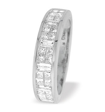Ampalian Jewellery White Gold Diamond Eternity Ring (249)