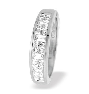 Ampalian Jewellery White Gold Diamond Eternity Ring (257)