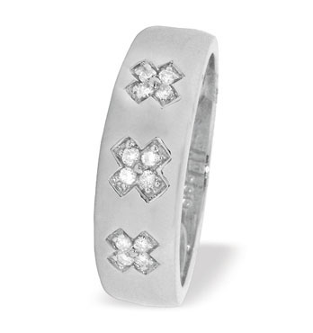 White Gold Diamond Ring (230)