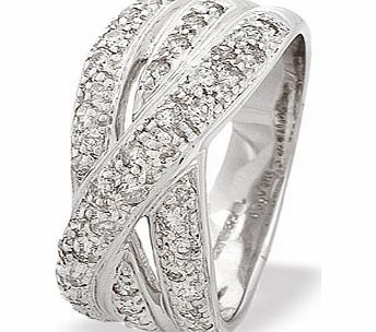 White Gold Diamond Ring (279)