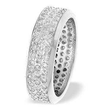 White Gold Diamond Ring (514)