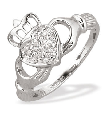 White Gold Diamond Ring (686)
