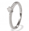 Ampalian Jewellery White Gold Diamond Solitaire Engagement Ring