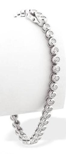 White Gold Diamond Tennis Bracelet (154)