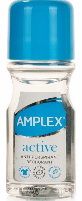 Amplex Antiperspirant Roll On Active