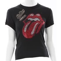 amplified Black Rolling Stones T-Shirt