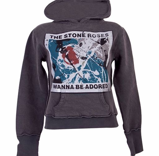 Amplified Clothing Ladies Stone Roses Wanna Be Adored Hoodie from