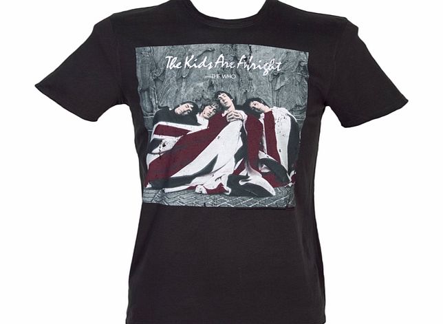 Amplified Clothing Mens The Who Kids Are Alright Charcoal