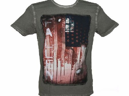 Mens Fallen Oil Wash T-Shirt from Amplified