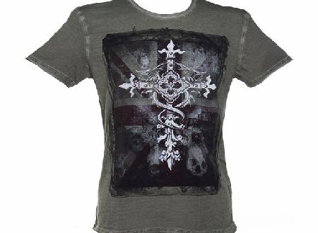 Amplified Dark Souls Mens Kingdom Oil Wash T-Shirt from
