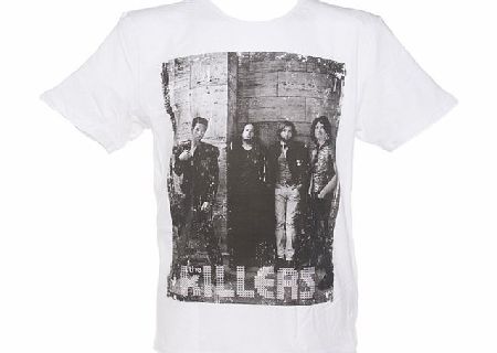 Mens The Killers White T-Shirt from