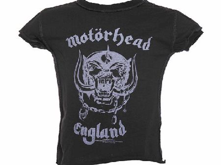 Kids Motorhead England Charcoal T-Shirt from