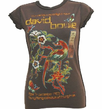 Amplified Vintage Ladies Bowie Hong Kong T-Shirt from Amplified Vintage