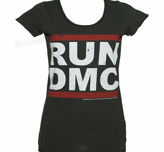 Amplified Vintage Ladies Classic Run DMC Logo T-Shirt from