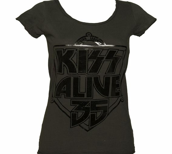 Amplified Vintage Ladies KISS Alive 35 Foil T-Shirt from Amplified