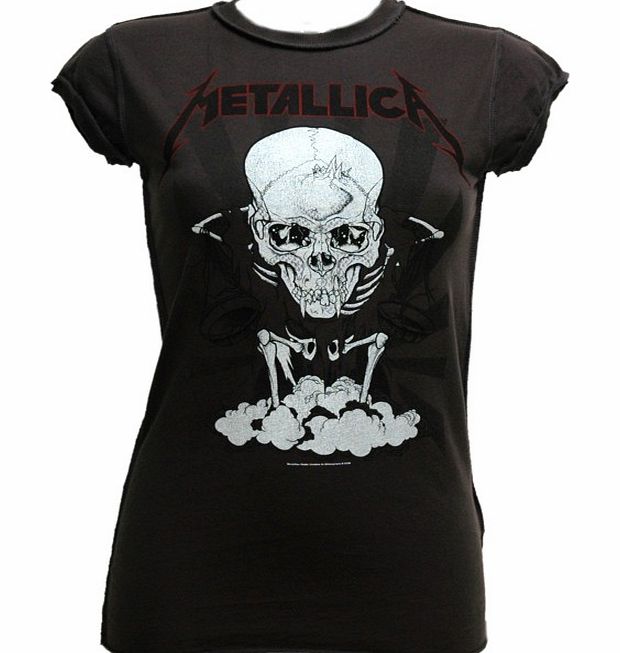 Ladies Metallica Skull T-Shirt from Amplified Vintage