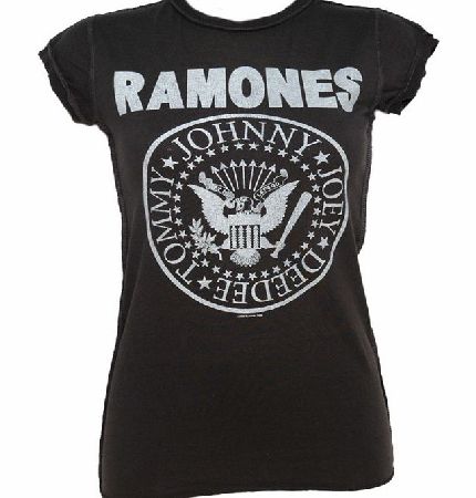Amplified Vintage Ladies Ramones Logo T-Shirt from Amplified Vintage