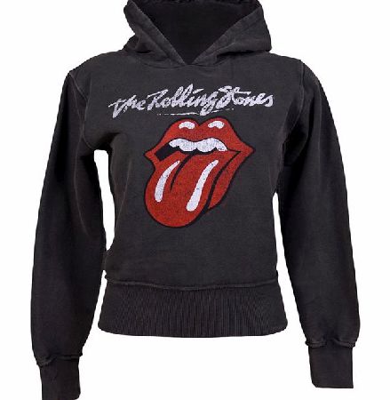 Amplified Vintage Ladies Rolling Stones Tongue Hoodie from