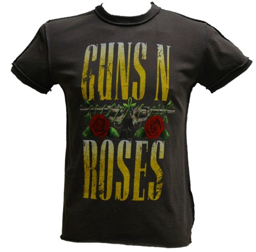 Men` Guns and Roses Pistols T-Shirt from Amplified Vintage