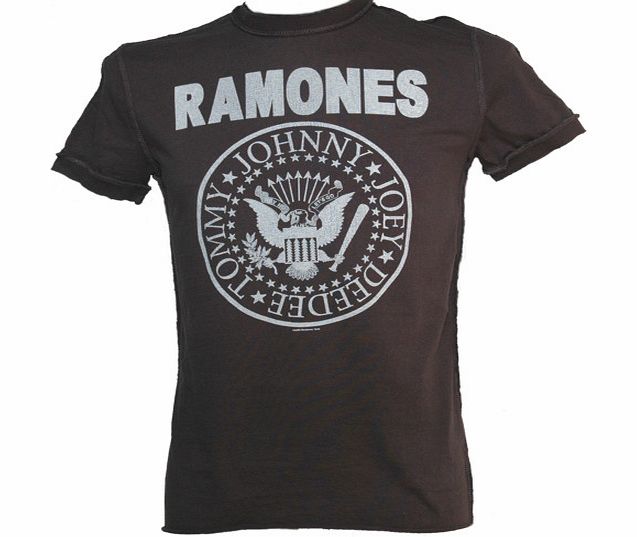 Men` Ramones Logo T-Shirt from Amplified Vintage