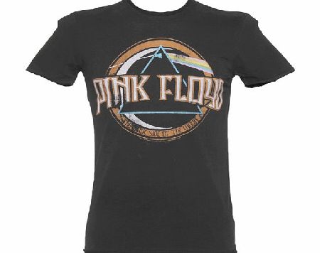 Amplified Vintage Mens Charcoal Pink Floyd On The Run T-Shirt