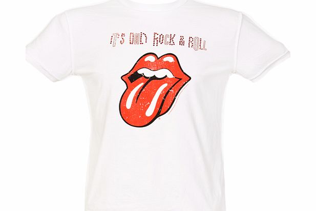 Amplified Vintage Mens Diamante Rolling Stones Its Only