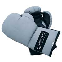 Junior Glove Black/Sliver 8oz