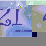 Amscan 21st Birthday napkins - Life Begins Happy 21st Birthday Napkins - Other matching party products - birthday shimmer