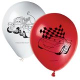 Amscan 6 Latex Balloons 28cm - Cars