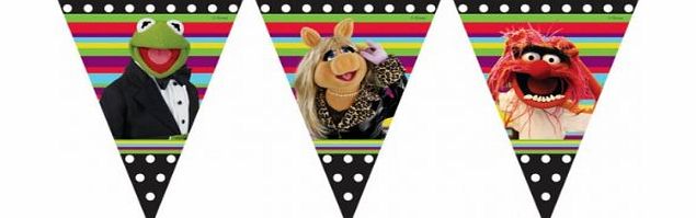Amscan Banner Pennant Muppets