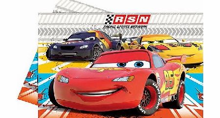 Amscan Cars Racing Sports Network Plastic Table Cover Party Accessory