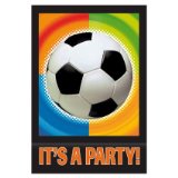 Amscan Football Party Invites (8 Pack) 497040