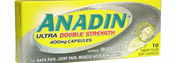 Anadin Ultra Double Strength Capsules x10