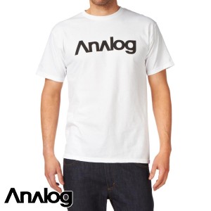 T-Shirts - Analog Analogo T-Shirt - White