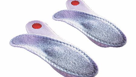 anatomical Nano Silver Deo Insoles - Twin Pack size 48