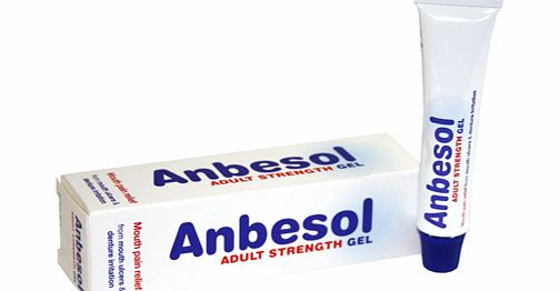Anbesol Adult Strength Gel 10g
